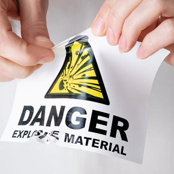 Rip-resistant film label