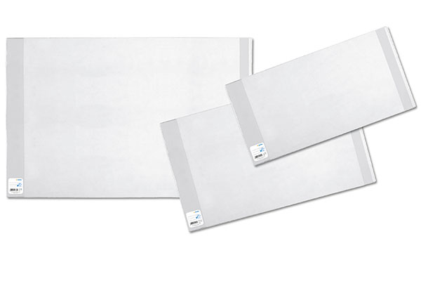 Transparent book cover in various sizes