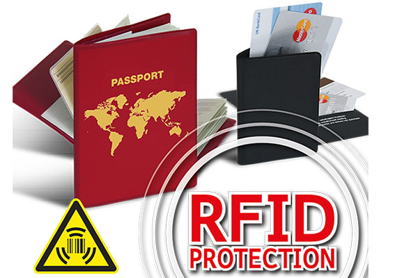 Image of various RFID sleeves