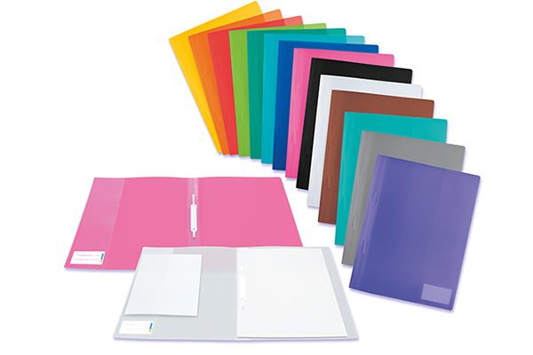 Image of various colored binder covers