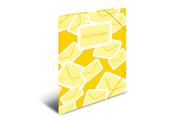 The translation of "Gelbe Postmappe" is "Yellow Mail Folder.