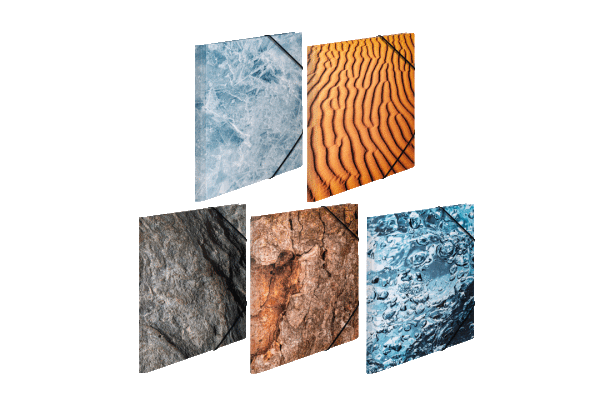 Collection Folder Cardboard A3 Nature Assortment