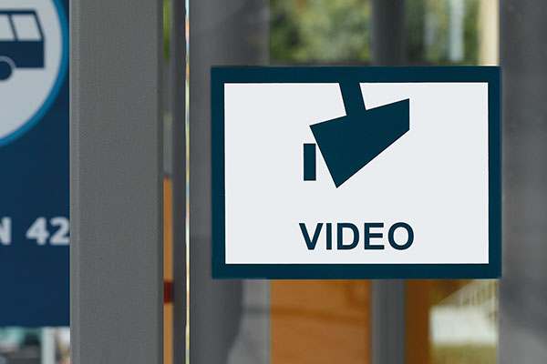 Sign Label Video Surveillance