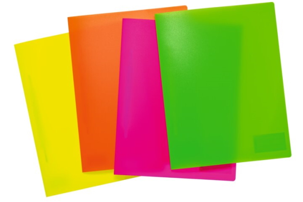 Neon A4 Folder Set