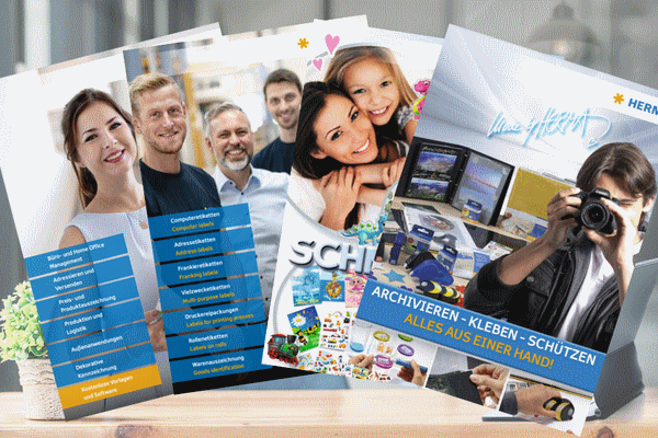 Preview Image of HERMA Leaflet Catalogs