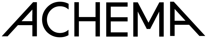 A stylized black symbol of a key, depicted against a white background.