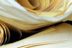 The translation of "Altpapier Rollen" is "Recycled Paper Rolls.