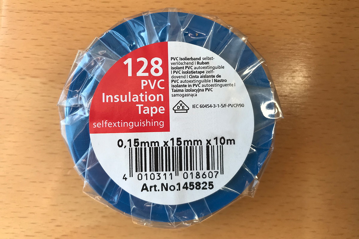 Two-in-one product label and closure labels, digital printed labels on insulation tape packaging.