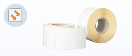 Label configurator, material description paper matte strong adhesive_German