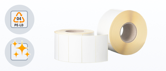Label Configurator, Material Description PE Film White_German