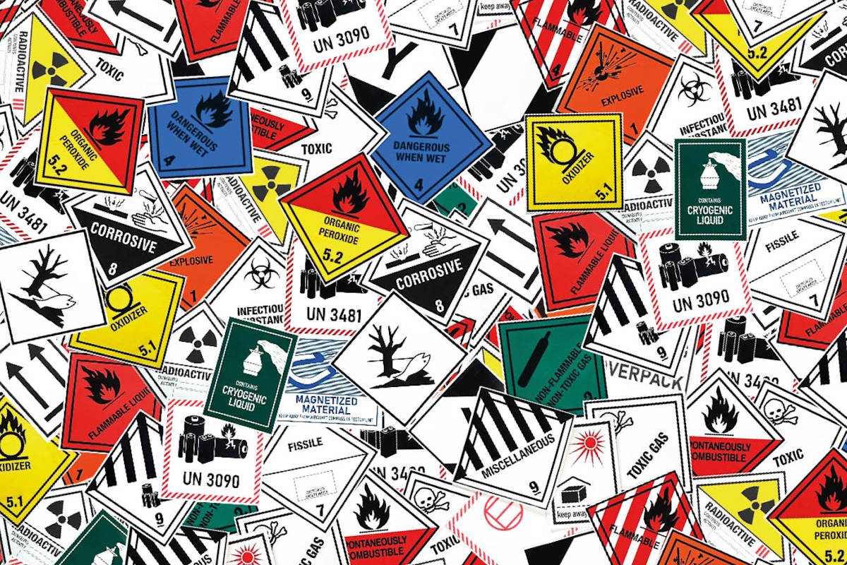 Hazardous Material and Dangerous Goods Labels: Inquiry Form at BOXLAB SERVICES