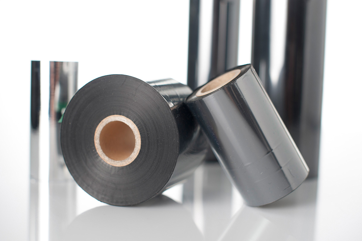 Thermal transfer ribbons (TT ribbons): Close-up