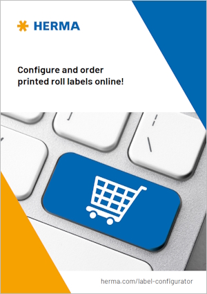 Brochure Download: Cover Page Brochure Label Configurator Roll Labels Digital Print, English