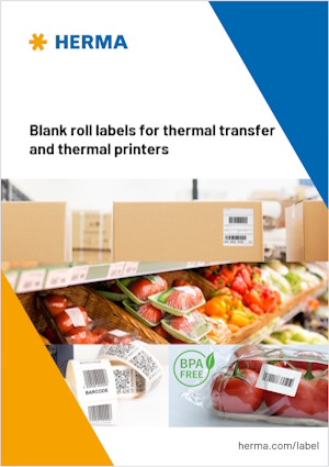 Brochure Download: Cover Page Brochure Roll Labels, English