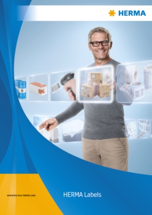 Brochure Download: Cover Page of Industrial Labels Brochure, English