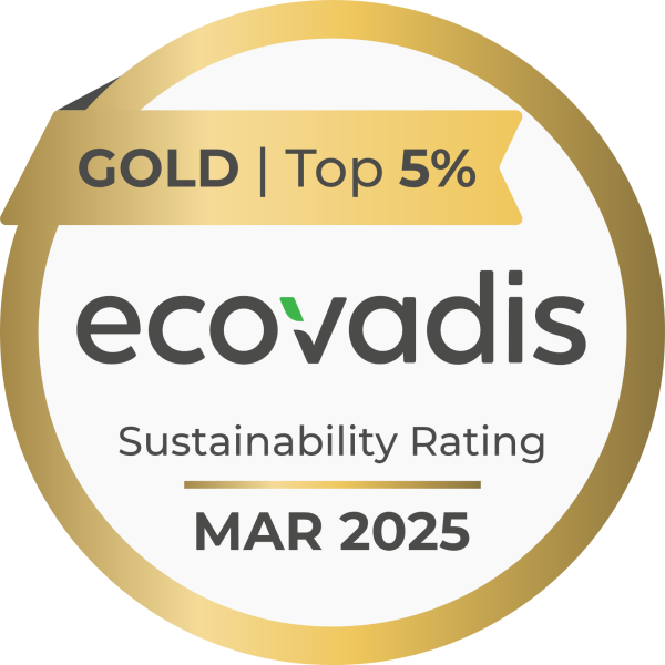 HERMA has been awarded a Gold Medal by EcoVadis for its achievements in the area of Corporate Social Responsibility (CSR).