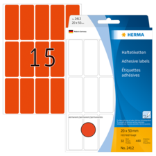 HERMA multi-purpose labels for hand inscription