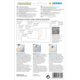 Produktinformationen und Größenangaben für Herma Movables Etiketten, einschließlich Anwendungshinweisen und QR-Code.