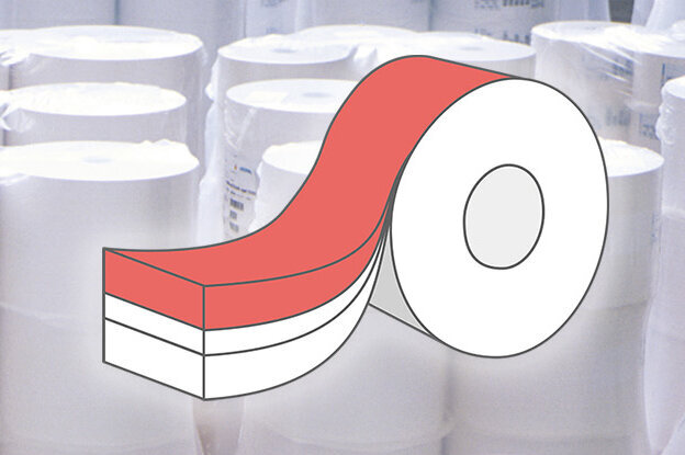 Labeling material foil