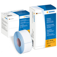 Large and small packaging of postage labels