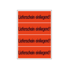 HERMA caution labels