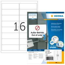 HERMA SPECIAL A4 labels removable