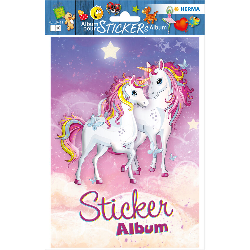 Sticker album for kids - Collecting stickers with HERMA sticker albums