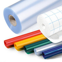 Book cover film in various colors side by side.