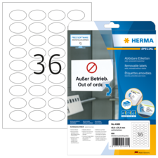 HERMA SPECIAL A4 labels removable