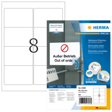 HERMA SPECIAL A4 labels removable