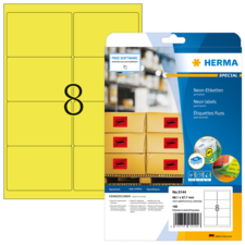 HERMA SPECIAL A4 neon labels