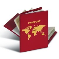 The translation of "Reisepasshülle" is "passport holder.