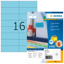 HERMA SPECIAL A4 coloured labels