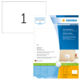 A5 Adressetiketten von HERMA, inklusive Informationen zur Verwendung und Software, auf einem weißen Hintergrund.