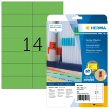 HERMA SPECIAL A4 coloured labels