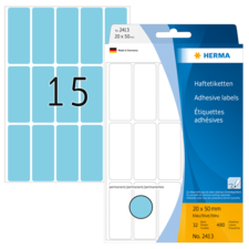 HERMA multi-purpose labels for hand inscription