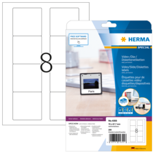 HERMA SPECIAL A4 diskette labels