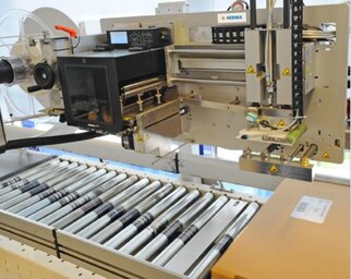 HERMA InNo-Liner, Linerless Labels, Top-Labeling for Cartons
