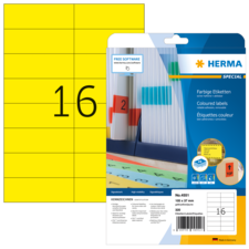 HERMA SPECIAL A4 coloured labels