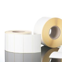 Blank labels: Several HERMA roll labels